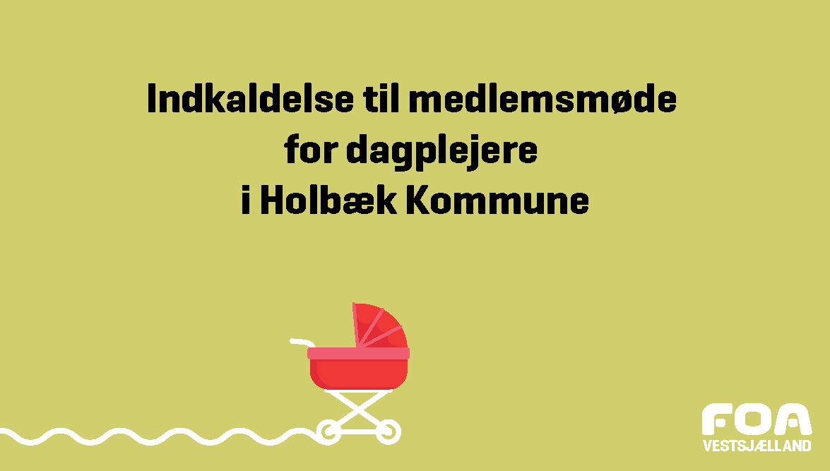 Medlemsmøde for dagplejere i Holbæk Kommune